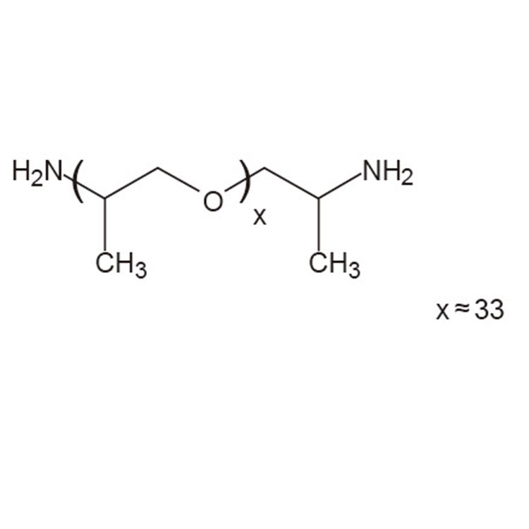 分子量在2000左右的双官能团的伯胺, 其伯胺基连接在脂肪族聚醚主链