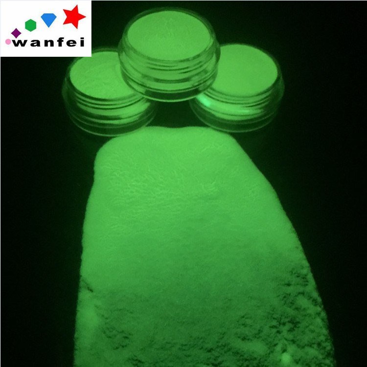 夜光涂料指尖陀螺 绿光超亮短效夜光粉 可制作夜光