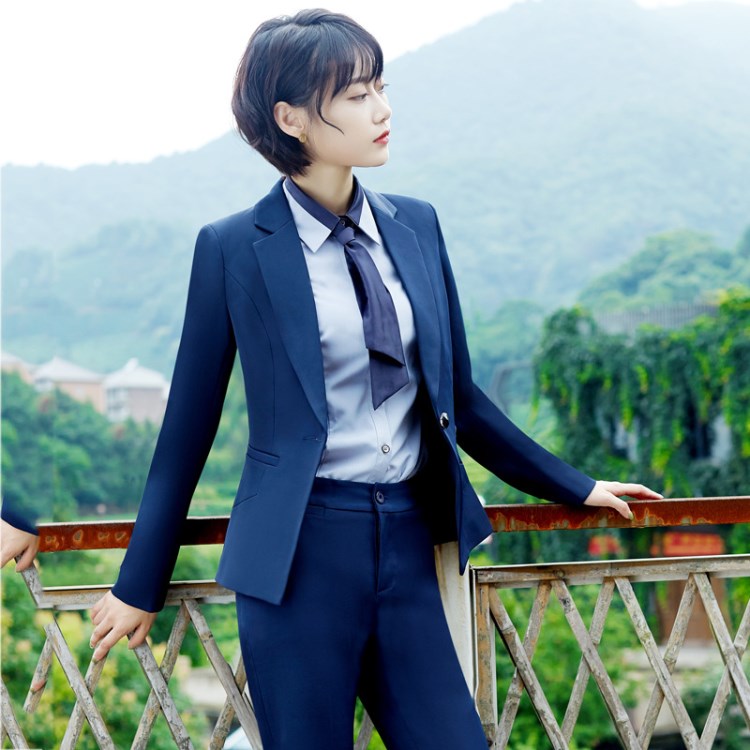 2018春秋新款西装套装女正装职业装量身定制