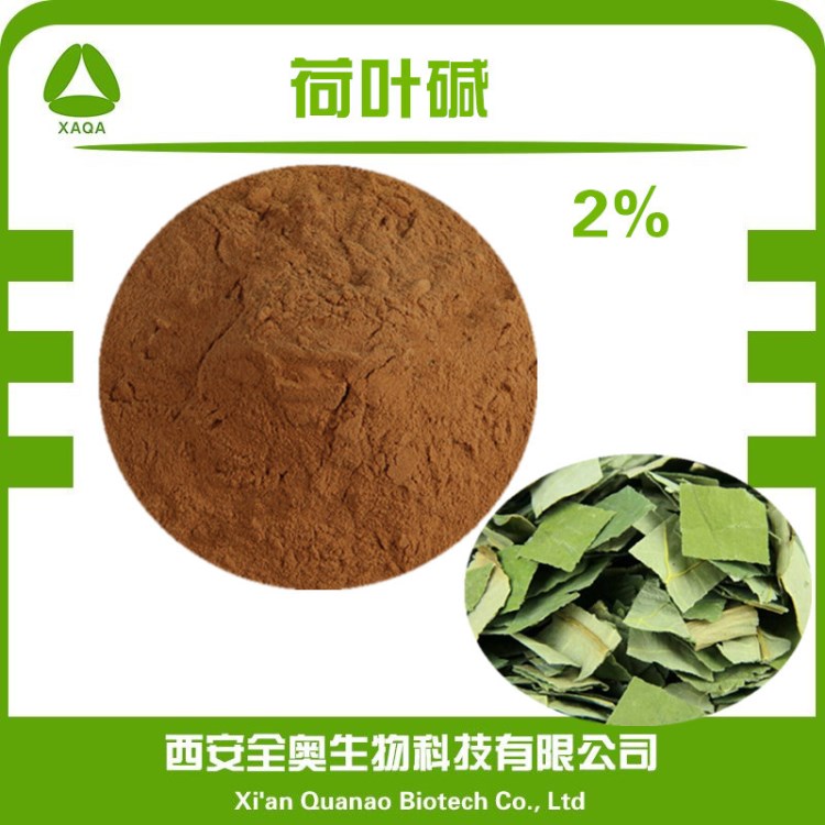 【荷叶碱】荷叶碱 2%含量 荷叶提取物 荷叶浓缩粉 荷叶生物碱 荷叶