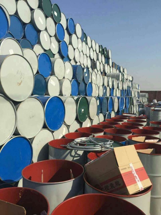 果汁桶 200l广口桶回收 回收 蒙牛铁桶回收 旺旺铁桶