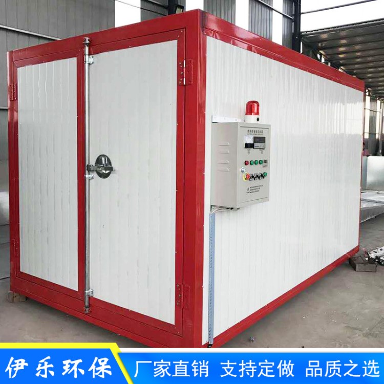 厂家直销燃油高温烤漆房 电加热烤漆房喷漆 颗粒燃烧炉高温烤漆房