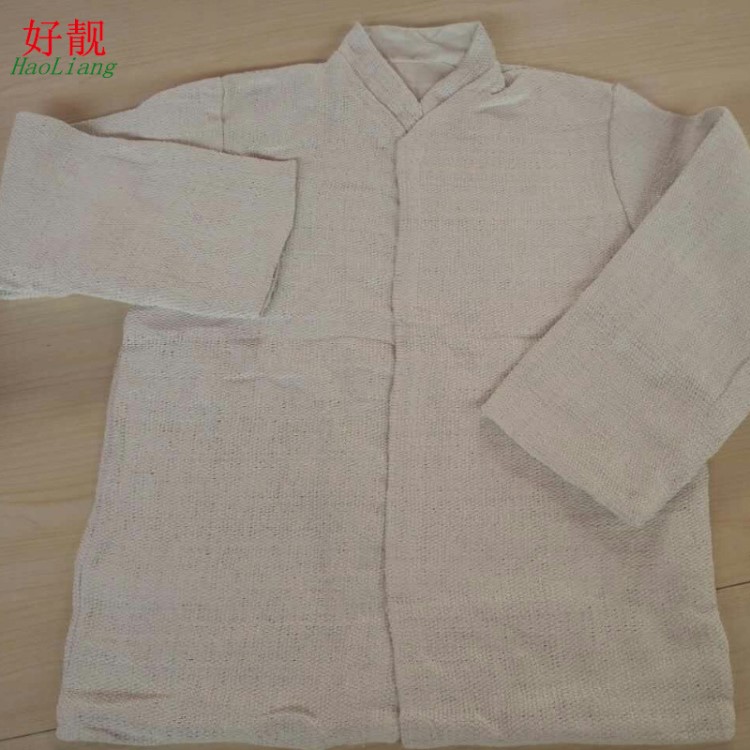 优质石棉布防护服防上衣 防火耐高温 炼钢电焊工专用 规格齐全