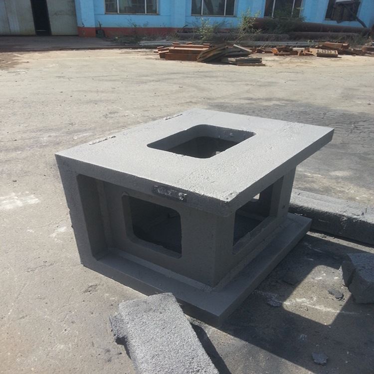 熱銷高精度鑄鐵 劃線 方箱T型槽方箱方筒 搖臂鉆床工作臺(tái)終身保修示例圖2