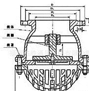 厂家供应铸铁底阀DN600法兰底阀碳钢底阀球墨底阀单向逆止阀示例图4