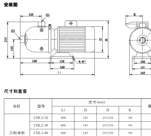 厂家直销工业冷水机循环管道水泵 南方水泵 质量品质示例图7