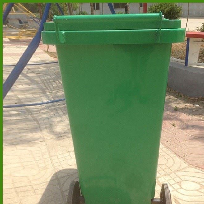 戶外鐵質垃圾桶環衛車裝卸金屬垃圾方桶240L室外小區廣場大號掛車示例圖5