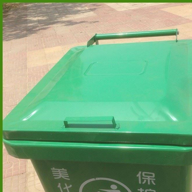 戶外鐵質垃圾桶環衛車裝卸金屬垃圾方桶240L室外小區廣場大號掛車示例圖10