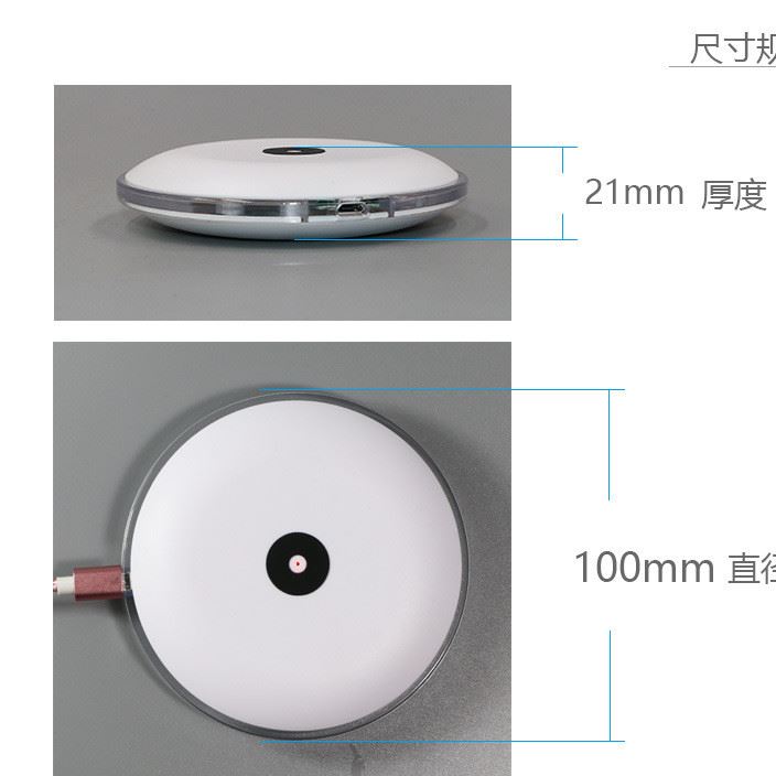 廠家批發(fā)iphone8三星無線充電器手機(jī)充電器圓形無線充無線充電示例圖8