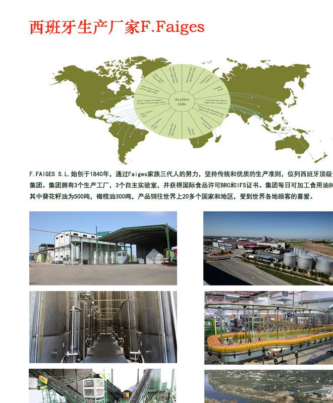 西班牙葵花籽油原裝原瓶非轉(zhuǎn)基因耐高溫向日葵油500ml示例圖8