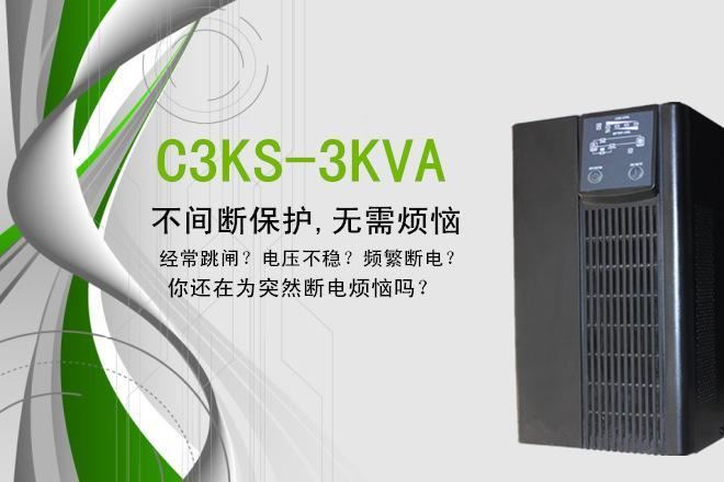 山特UPS電源C3KS外接8節(jié)松下蓄電池12V100AH報價示例圖2