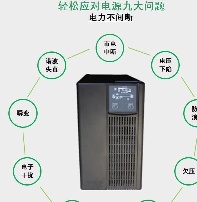 山特UPS電源C3KS外接8節(jié)松下蓄電池12V100AH報價示例圖5