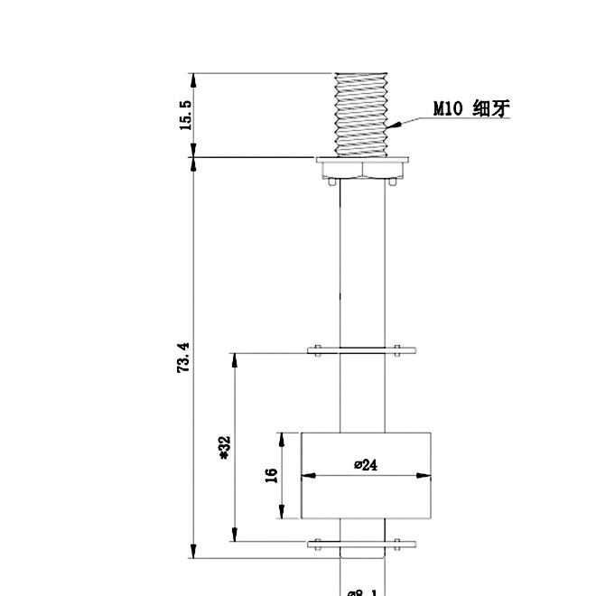 東莞貨源微型開關(guān) 訂制液位報(bào)警器水位開關(guān) 浮球液位控制器閥示例圖7