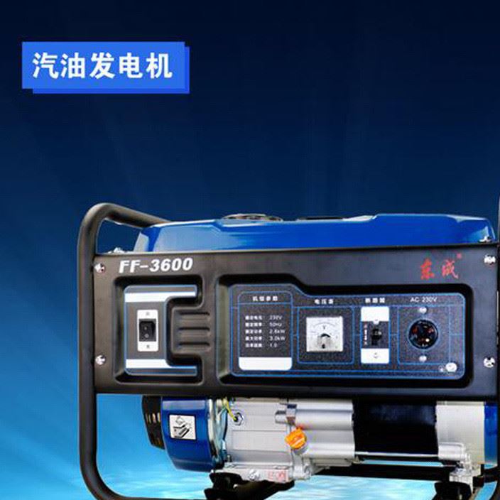 批發(fā)東成發(fā)電機(jī)FF-3600 四沖程3KW汽油發(fā)電工具示例圖3
