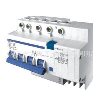 批发供应 高分断小型漏电断路器4P 总电闸短路保护器示例图31