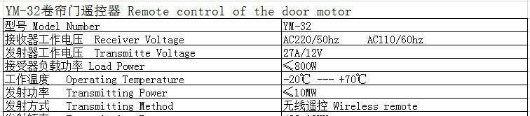 YM-32管狀遙控 管狀遙控的配套產(chǎn)品  管狀遙控器 控制器示例圖8