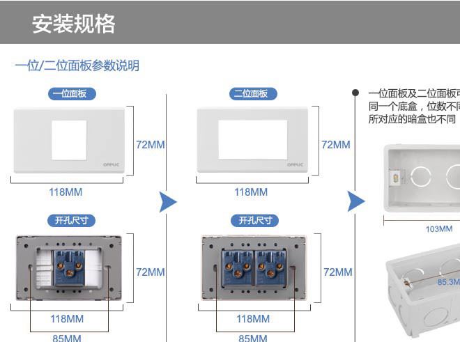 118型開關(guān)插座有線電視電話網(wǎng)插面板網(wǎng)絡(luò)光纖寬帶雅白網(wǎng)線家裝示例圖15