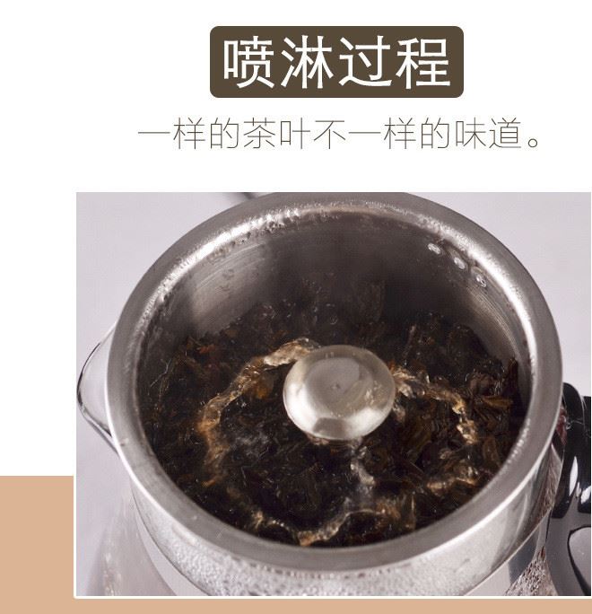 好之家煮茶器黑茶全自动蒸汽茶壶玻璃电热水壶多功能保温批发代发示例图7