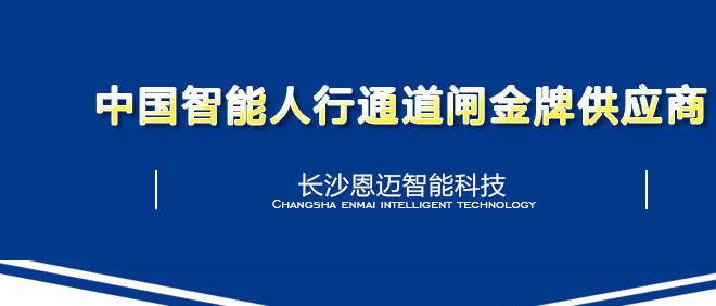 写字楼 工厂小区智能通道闸 人脸识别高端速通门 湖南厂家直销示例图1