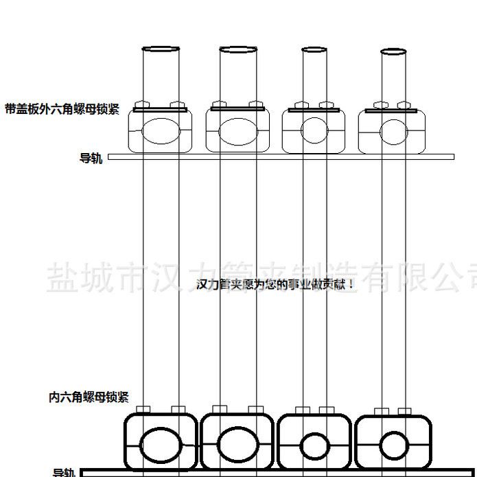 經(jīng)銷批發(fā) 塑料體管夾 輕型塑料管夾 質(zhì)優(yōu)價(jià)廉示例圖9