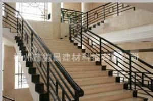 定制加工鋅鋼組合式樓梯扶手 室內(nèi)室外樓梯扶手示例圖3