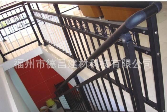 定制加工鋅鋼組合式樓梯扶手 室內(nèi)室外樓梯扶手示例圖8
