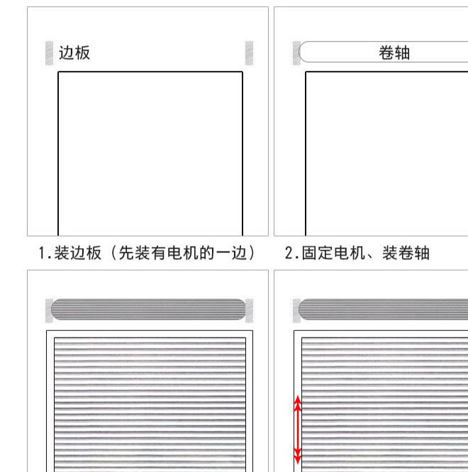 鋁合金商場透明水晶卷簾門電動遙控直條商鋪卷閘門加強型定做批發(fā)示例圖20