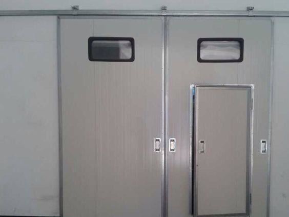 夾芯板 鋼制 工業 大型推拉門示例圖3