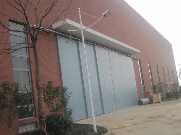 夾芯板 鋼制 工業 大型推拉門示例圖4