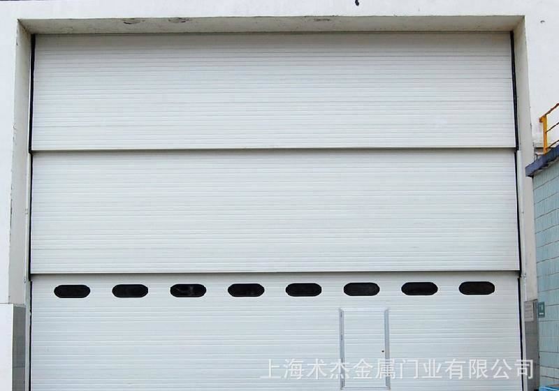 提升 滑升 工業(yè)自動(dòng) 抗風(fēng) 防火  廠房  大門 金屬門示例圖2