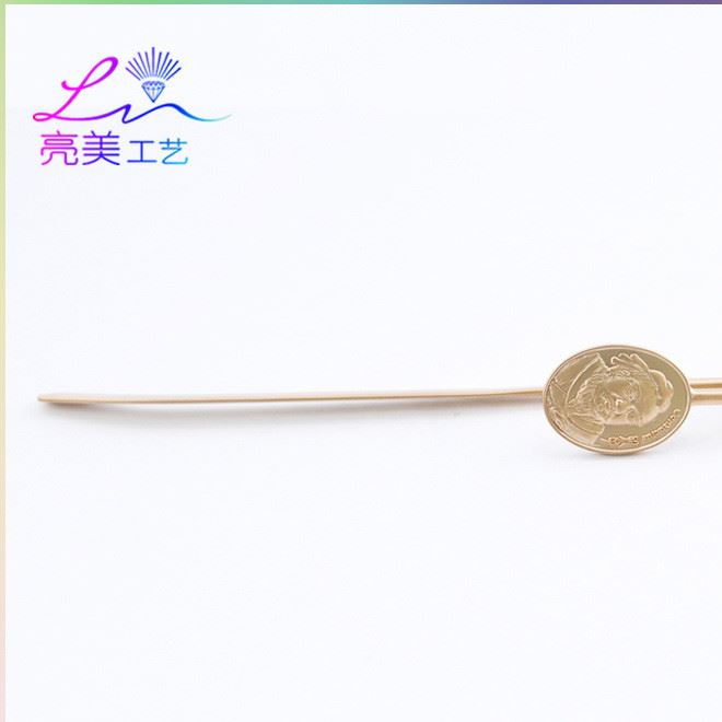博物館文化禮品廠家定制金屬書簽 文化禮品三星堆金屬書簽示例圖6