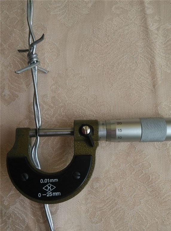 廠家定做直銷鐵絲網帶刺 鐵刺線 鍍鋅帶刺鋼絲 刺絲示例圖8