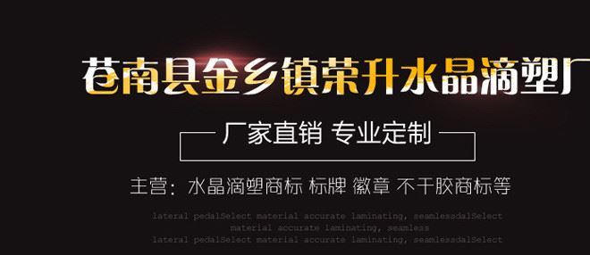 滴塑圓形胸針紀(jì)念章新款學(xué)校?；招卣屡l(fā) 塑料滴膠胸牌 可印LOGO示例圖1