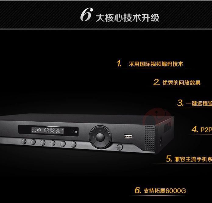 32路硬盤錄像機(jī) 高清HDMI1080P輸出 自帶域名 安防網(wǎng)絡(luò)監(jiān)控主機(jī)示例圖14