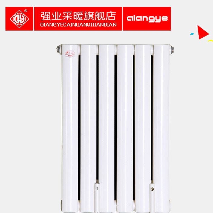 鋼制雙柱暖氣片（雙搭)  廠家直銷 高度可根據要求定制示例圖1