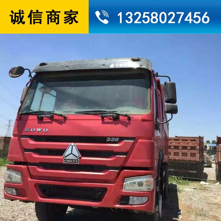處理二手前四后八工程自卸車 多種品牌二手重汽后八輪工程自卸車示例圖2