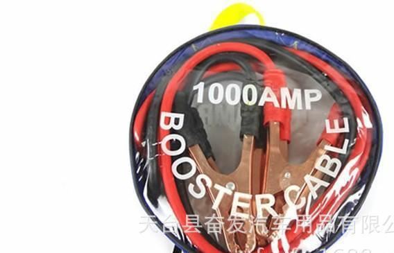 汽車用品 1000w汽車電瓶搭火線電瓶夾電瓶線 應(yīng)急電瓶連接線示例圖9