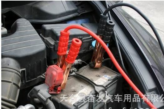 汽車用品 1000w汽車電瓶搭火線電瓶夾電瓶線 應(yīng)急電瓶連接線示例圖10