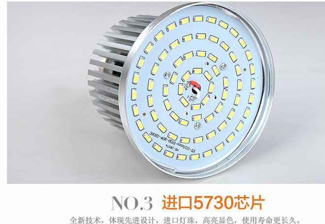 36W50w大功率球泡/E27螺口/led球泡/蘑菇泡工廠照明燈工礦燈示例圖17