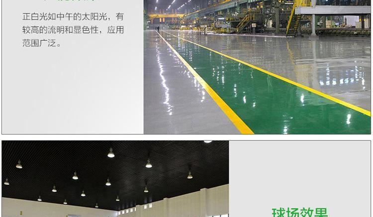 led工礦燈廠房燈工廠燈車間倉(cāng)庫(kù)照明天棚防爆聚光燈罩60W80W100W示例圖36