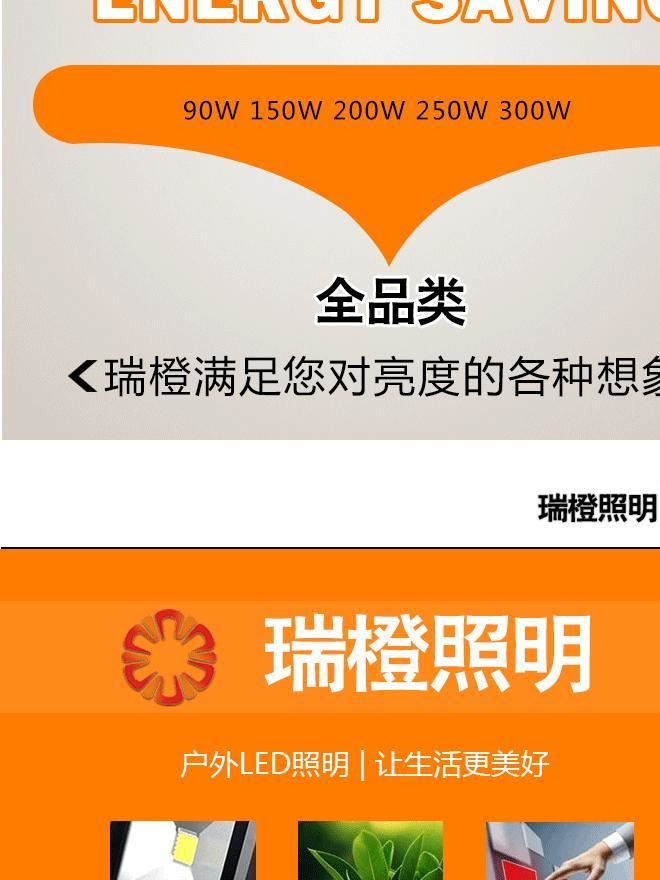 LED隧道燈 戶外射燈 防水投光燈led泛光燈 廠家直銷質(zhì)保2年示例圖12