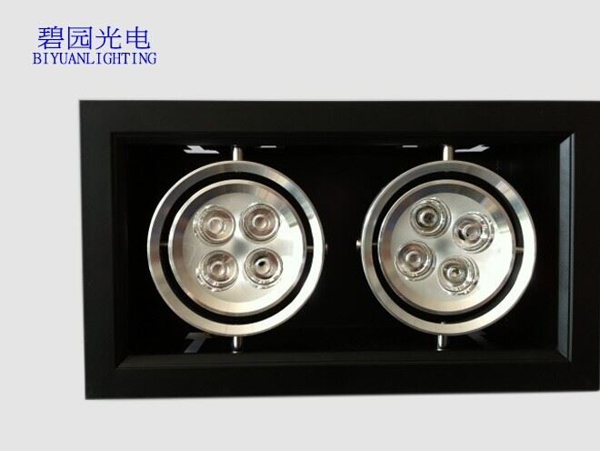 工廠批發(fā)直銷高品質(zhì)雙頭2*3W/2*4W/2*5W/2*7WLED格珊燈示例圖5
