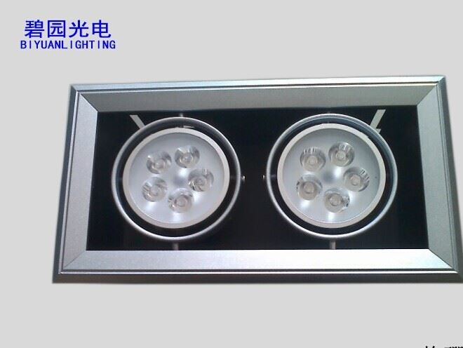 工廠批發(fā)直銷高品質(zhì)雙頭2*3W/2*4W/2*5W/2*7WLED格珊燈示例圖6