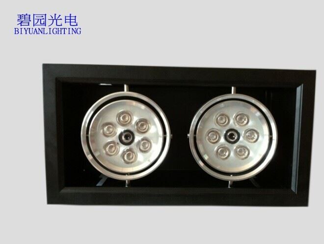 工廠批發(fā)直銷高品質(zhì)雙頭2*3W/2*4W/2*5W/2*7WLED格珊燈示例圖7