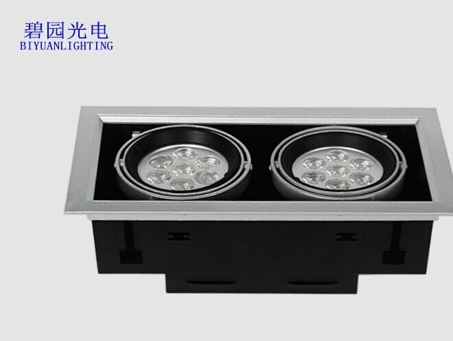 工廠批發(fā)直銷高品質(zhì)雙頭2*3W/2*4W/2*5W/2*7WLED格珊燈示例圖8