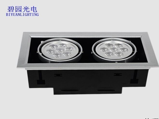 工廠批發(fā)直銷高品質(zhì)雙頭2*3W/2*4W/2*5W/2*7WLED格珊燈示例圖10