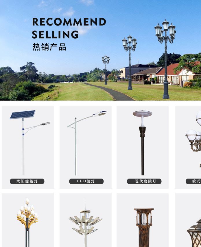 廠家直銷led現(xiàn)代庭院燈 3.5米公園廣場(chǎng)景觀路燈 戶外不銹鋼庭院燈示例圖1