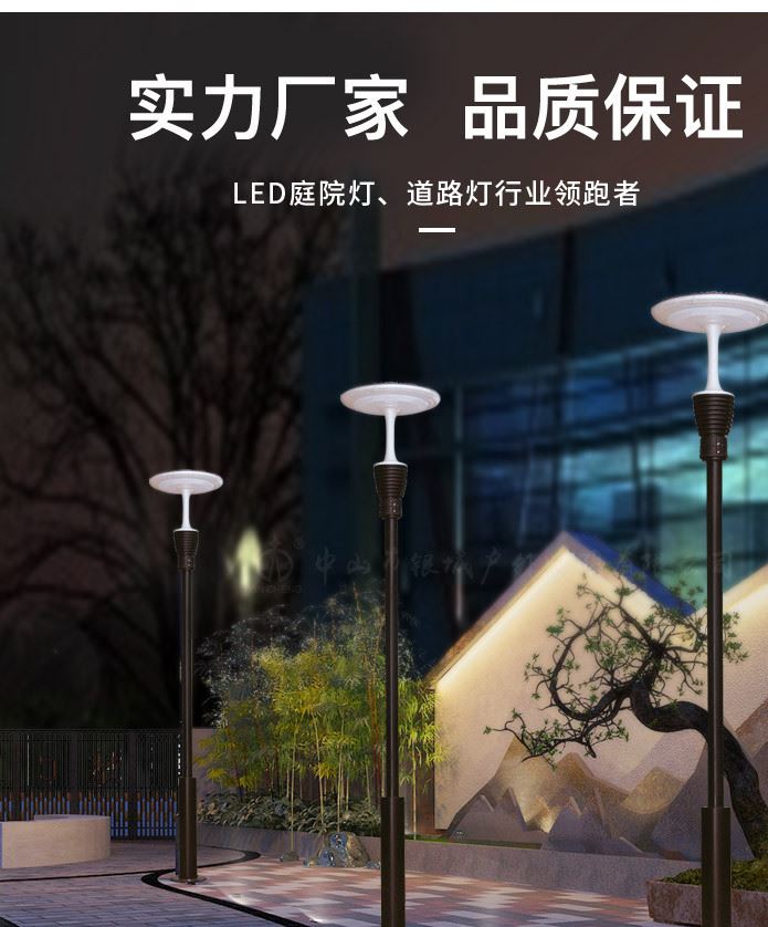 廠家直銷led現(xiàn)代庭院燈 3.5米公園廣場(chǎng)景觀路燈 戶外不銹鋼庭院燈示例圖3