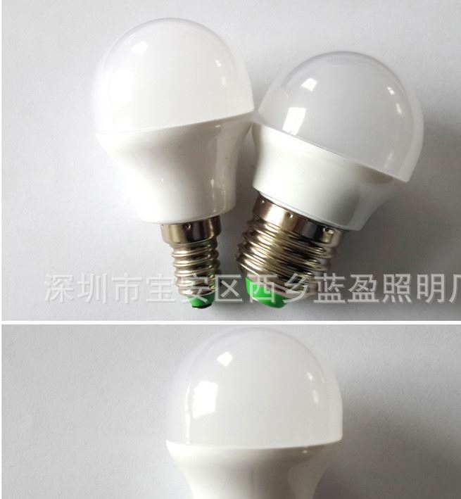 LED燈泡3W小球泡led單燈節(jié)能照明長壽耐用E27螺口 外貿燈泡e14示例圖9