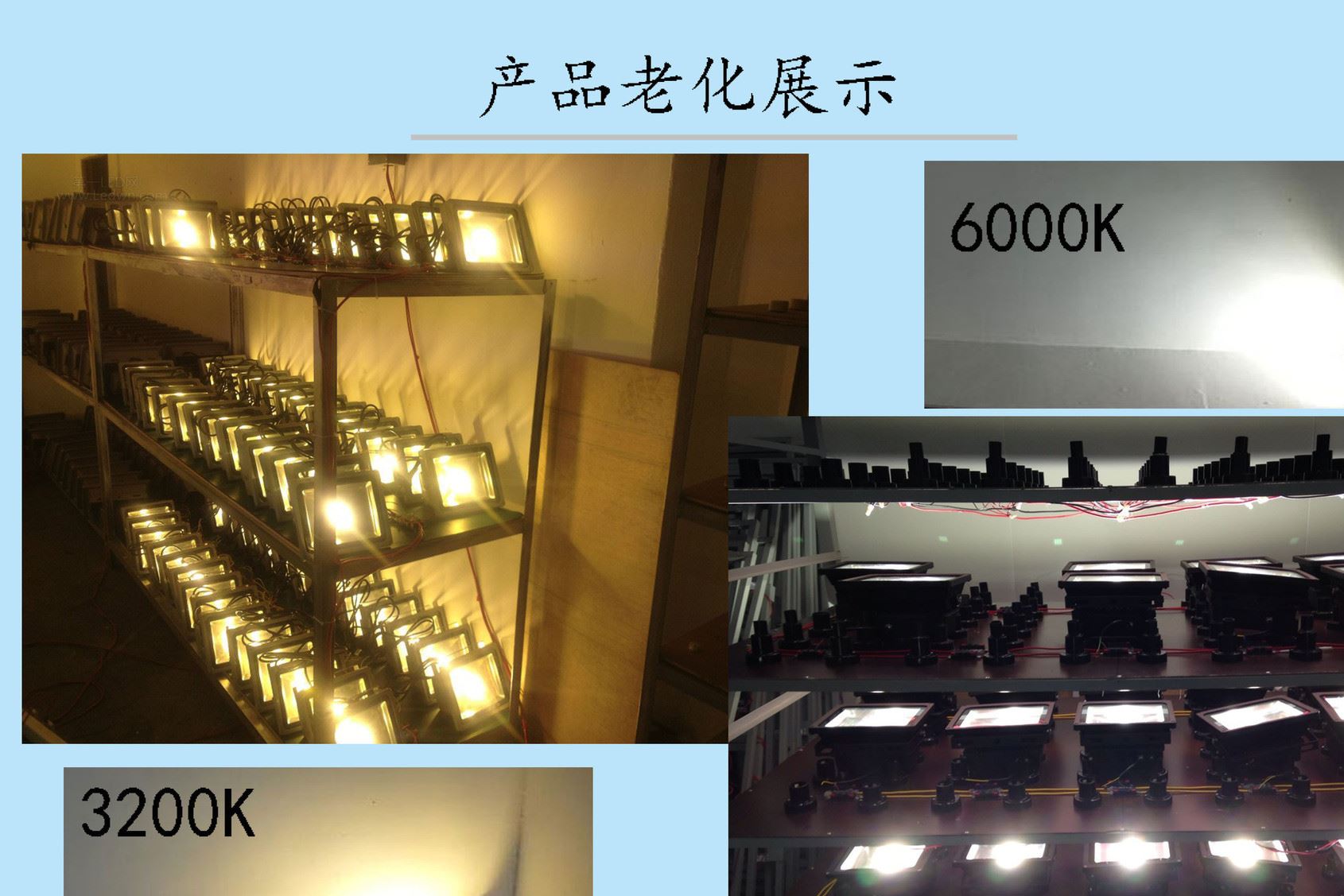 LED投光燈/泛光燈/戶外防水廣告投射燈/50W/100W/150W/200W/250W示例圖12